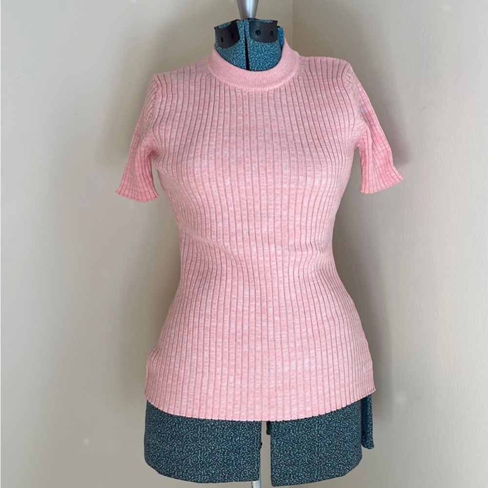 Anna Quan pink short sleeve shirt